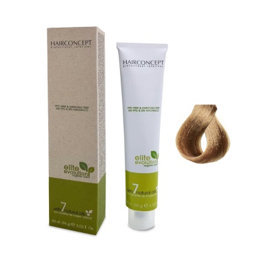 Hair Concept Крем-трансформатор цвета Elite Evolution Organic Color, 8.3 Golden Light Blond, 60 мл купить