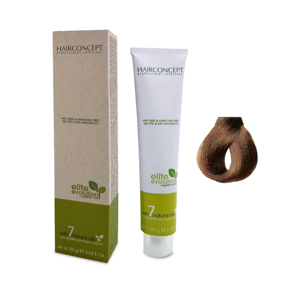 Hair Concept Крем-трансформатор цвета Elite Evolution Organic Color, 7.88 Intense Brown Blond, 60 мл купить