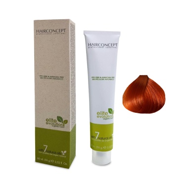 Hair Concept Крем-трансформатор цвета Elite Evolution Organic Color, 8.444 Intense Copper Light Blond, 60 мл купить