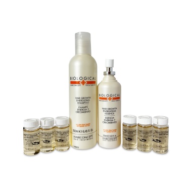 Hair Concept Набор для роста волос со стволовыми клетками Стремительный рост Biological Growing: шампунь + лосьон + эссенция, курс на 3 месяца купить