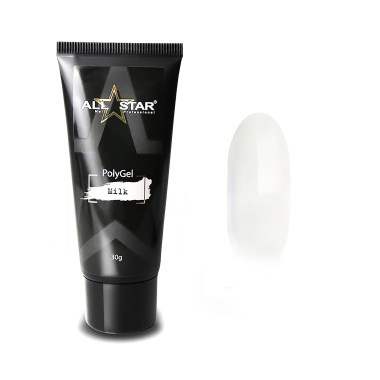 All Star Полигель Polygel, молочный Milk, 30 гр купить