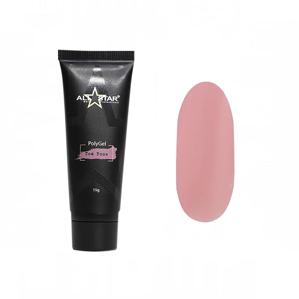 All Star Полигель Polygel, нежно-розовый Tea Rose, 15 гр купить