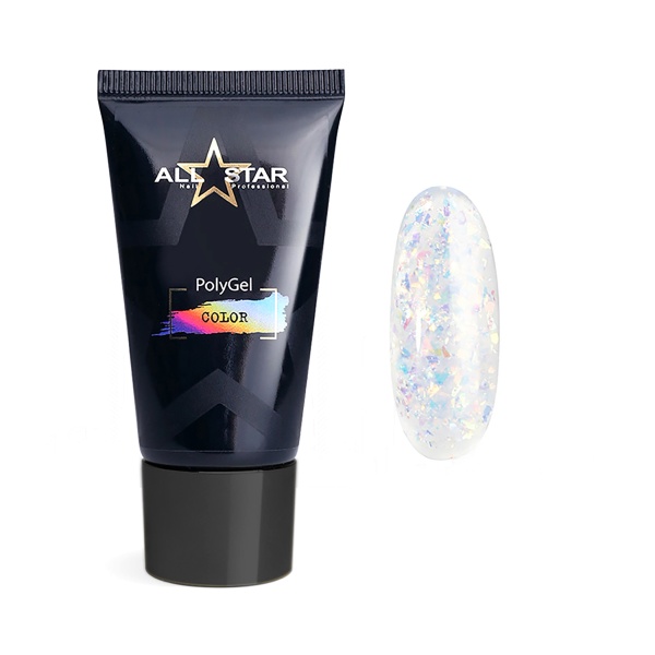 All Star Полигель Polygel Color, Opal Star, 15 гр купить