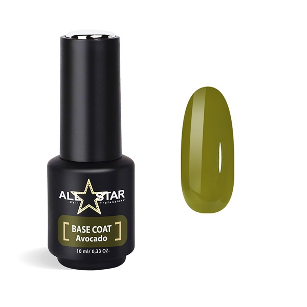 All Star Базовое покрытие Base Coat, Avocado, 10 мл купить