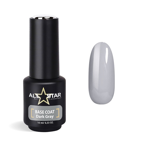 All Star Базовое покрытие Base Coat, Dark Gray, 10 мл купить