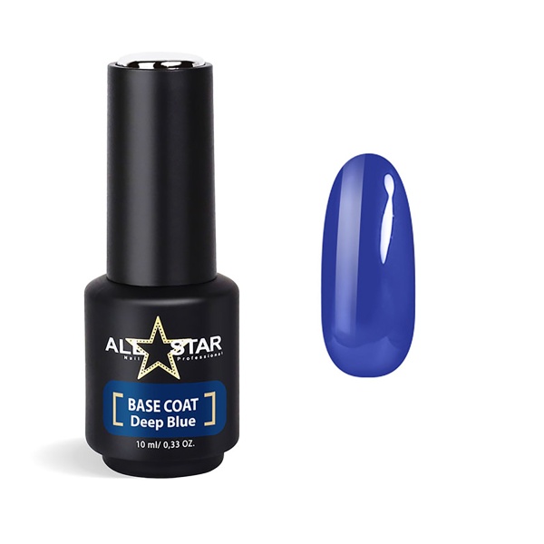 All Star Базовое покрытие Base Coat, Deep Blue, 10 мл купить