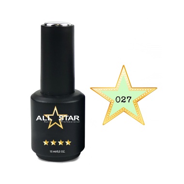 All Star Гель-лак, №027 Midland зелёный чай, 10 мл купить