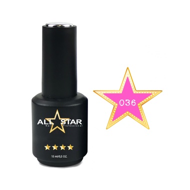 All Star Гель-лак, №036 Visalia яркая маджента, 10 мл купить