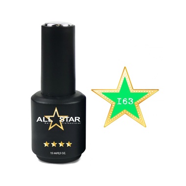 All Star Гель-лак, №163 California лаймовый неон, 10 мл купить