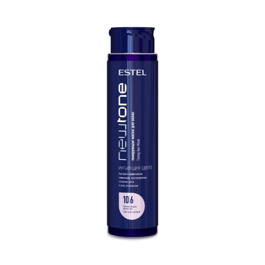 Estel Professional Тонирующая маска для волос Haute Couture NewTone, 10.6 Светлый блондин фиолетовый, 400 мл купить