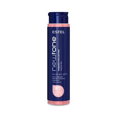 Estel Professional Тонирующая маска для волос Haute Couture NewTone, 10.73 Светлый блондин коричнево-золотистый, 400 мл купить