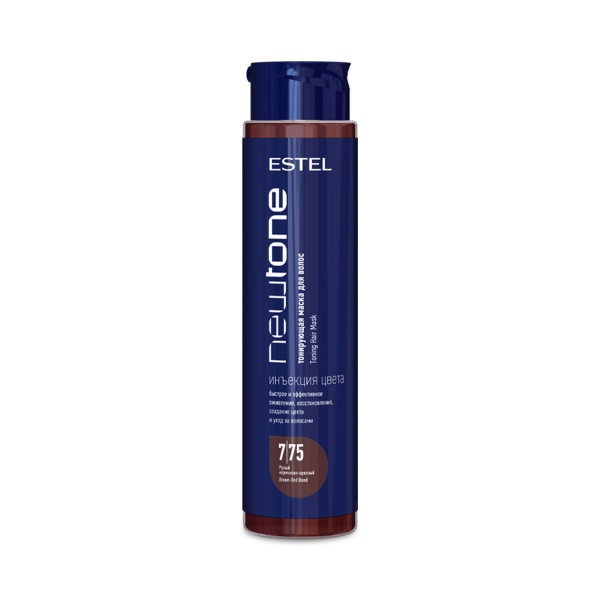 Estel Professional Тонирующая маска для волос Haute Couture NewTone, 7.75 Русый коричнево-красный, 400 мл купить