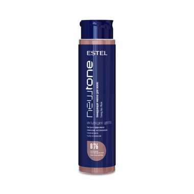 Estel Professional Тонирующая маска для волос Haute Couture NewTone, 8.76 Светло-русый коричнево-фиолетовый, 400 мл купить