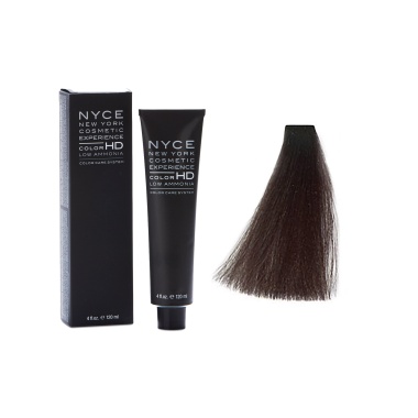 Nyce Гель-краска с низким содержанием аммиака Color HD Low Ammonia Color Care System, 4.1, 120 мл купить
