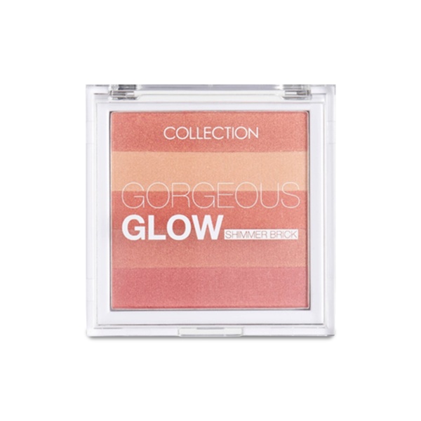 Collection Компактные румяна с эффектом мерцания Gorgeous Glow Blush Block, 10 гр купить