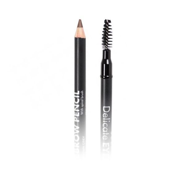 Selfie Star Карандаш для бровей с щеточкой Delicate Eyebrow Pencil, Светло-коричневый, 1.6 гр купить