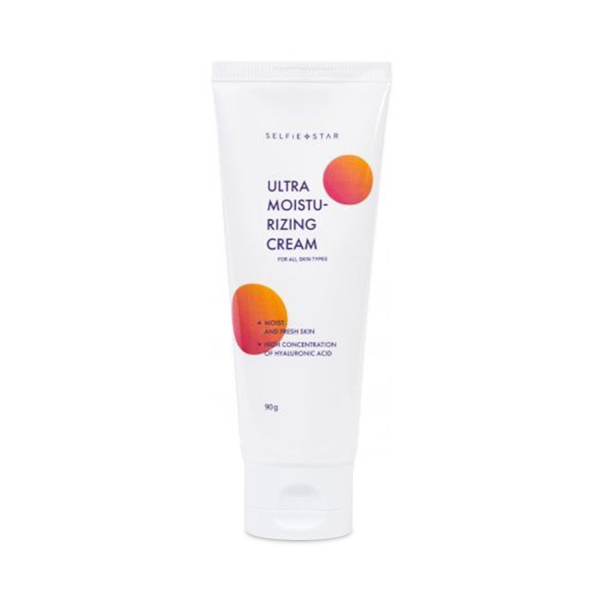 Selfie Star Увлажняющий крем для лица с гиалуроновой кислотой Ultra Moisturizing Cream with Hyaluronic Acid, 90 гр купить