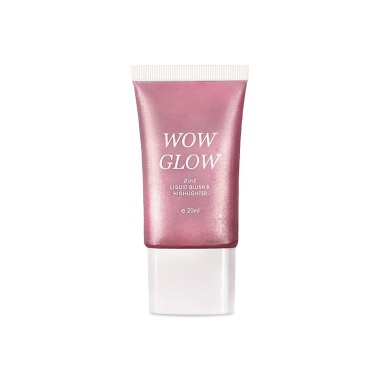 Selfie Star Жидкие румяна и хайлайтер для лица и тела 2 in 1 Liquid Blush & Highlighter Wow Glow, 20 мл купить