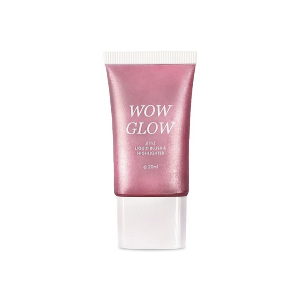 Selfie Star Жидкие румяна и хайлайтер для лица и тела 2 in 1 Liquid Blush & Highlighter Wow Glow, Сияние Luster, 20 мл купить