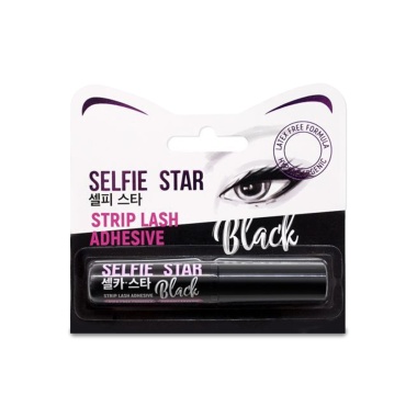 Selfie Star Клей для накладных ресниц с кисточкой Strip Lash Adhesive, 5 гр купить