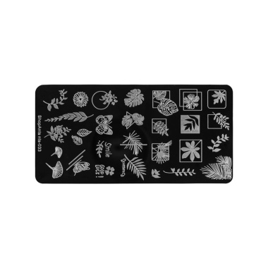 Irisk Professional Трафарет для стемпинга металлический Shop Ants, 6 x 12 см, №183 033 купить