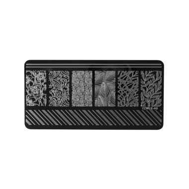 Irisk Professional Трафарет для стемпинга металлический, 6 x 12 см, №192 YZWLE-A5 купить