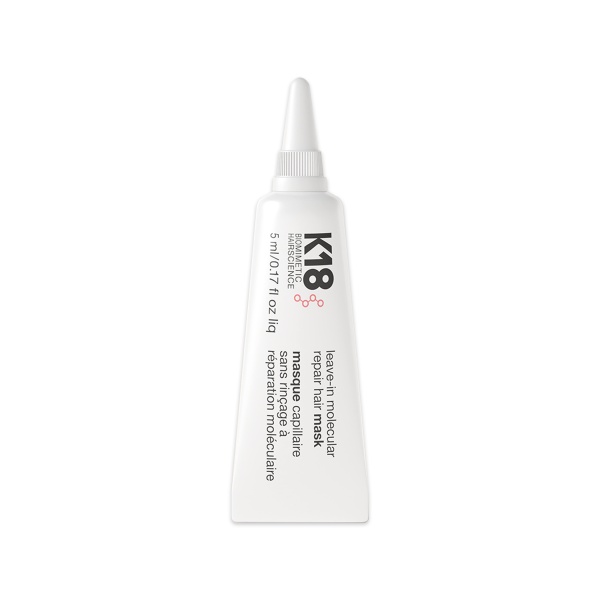 K18 Несмываемая маска для молекулярного восстановления волос Leave-In Molecular Repair Hair Mask, 5 мл купить