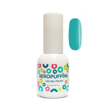 Aeropuffing Гель-лак Led Gel Polish, №004 бирюзовая эмаль, 8 мл купить