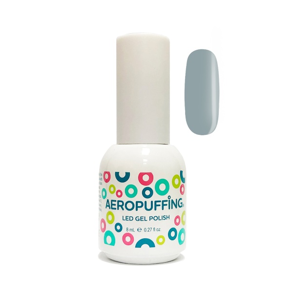 Aeropuffing Гель-лак Led Gel Polish, №008 дымчато-серая эмаль, 8 мл купить