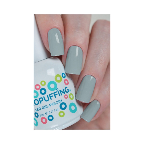 Aeropuffing Гель-лак Led Gel Polish, №008 дымчато-серая эмаль, 8 мл купить