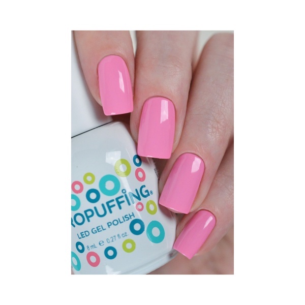 Aeropuffing Гель-лак Led Gel Polish, №019 ярко-розовая эмаль, 8 мл купить