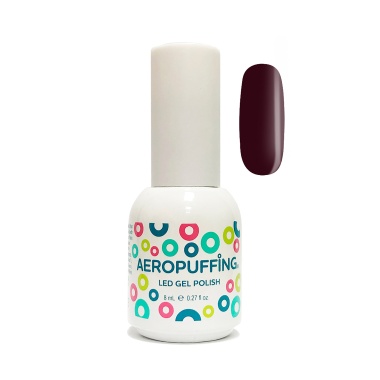 Aeropuffing Гель-лак Led Gel Polish, №027 бордовая эмаль, 8 мл купить