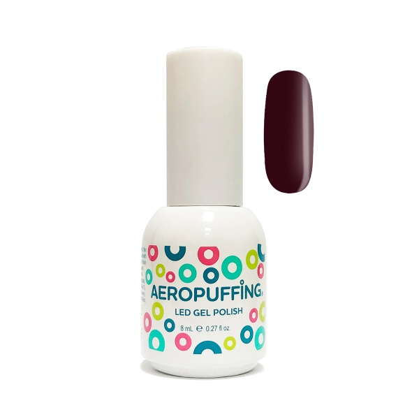 Aeropuffing Гель-лак Led Gel Polish, №027 бордовая эмаль, 8 мл купить