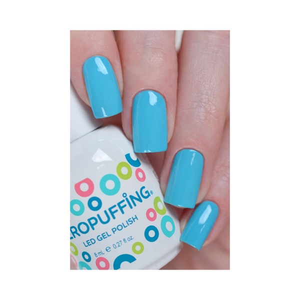 Aeropuffing Гель-лак неоновый Led Gel Polish, №037 небесно-голубой неон, 8 мл купить
