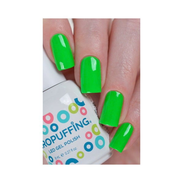 Aeropuffing Гель-лак неоновый Led Gel Polish, №040 зеленый неон, 8 мл купить