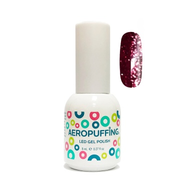 Aeropuffing Гель-лак светоотражающий Led Gel Polish, №054 вишневый, 8 мл купить