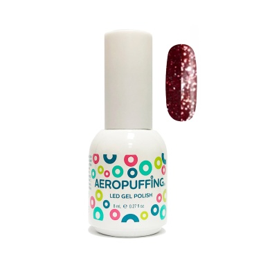 Aeropuffing Гель-лак светоотражающий Led Gel Polish, №059 красно-бордовый, 8 мл купить