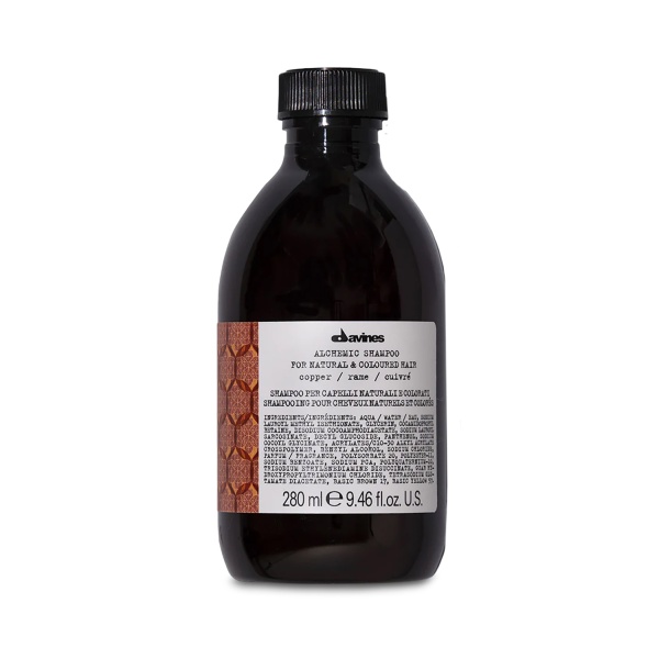 Davines Шампунь для натуральных и окрашенных волос Alchemic Shampoo, медь, 280 мл купить