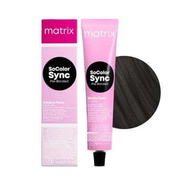 Маtrix Крем-краска для волос Cоlоr Sync, 4T Шатен Титановый, 90 мл купить