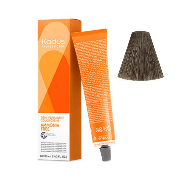 Kadus Professional Крем-краска для волос Ammonia Free, 5/0 светлый шатен, 60 мл купить