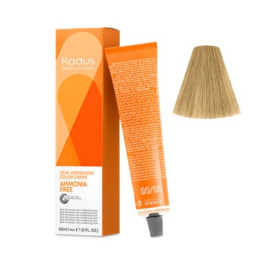 Kadus Professional Крем-краска для волос Ammonia Free, 8/0 светлый блонд, 60 мл купить