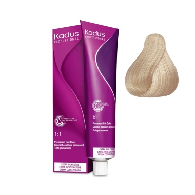 Kadus Professional Стойкая крем-краска Permanent Hair Color Special Blonds, 12/16 специальный блонд пепельно-фиолетовые, 60 мл купить