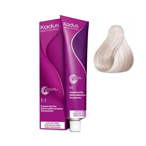 Kadus Professional Стойкая крем-краска Permanent Hair Color Special Blonds, 12/96 специальный блонд сандрэ фиолетовый, 60 мл купить