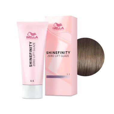 Wella Professionals Гель-крем краска для тонирования и блеска без осветления Shinefinity, 04/0 Натуральный эспрессо, 60 мл купить