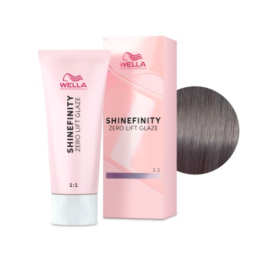 Wella Professionals Гель-крем краска для тонирования и блеска без осветления Shinefinity, 04/12 Холодный чиа, 60 мл купить