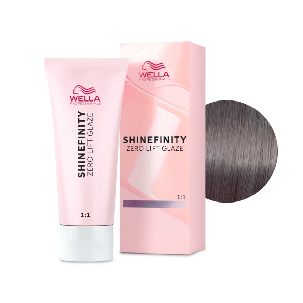 Wella Professionals Гель-крем краска для тонирования и блеска без осветления Shinefinity, 04/12 Холодный чиа, 60 мл купить