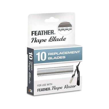 Feather Лезвия для стрижки для сведения на нет Nape Razor Blade NP-10 купить