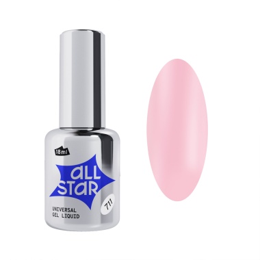 All Star Гель скульптурный низкой вязкости, Milky Pink Молочно-розовый, 18 мл купить