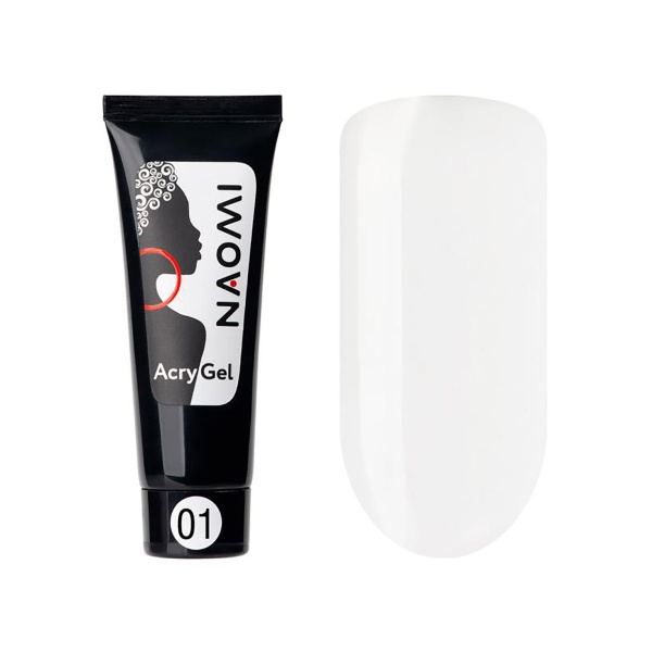Naomi Акригель моделирующий AcryGel, 01 Прозрачный, 15 гр купить