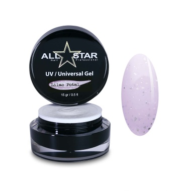 All Star Гель скульптурный UV-Universal Gel Potal, Lilac, 15 гр купить